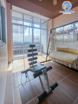 *****ทาวน์โฮมมือสองย่านกรุงเทพฯ ม.นนทรีเพลส พระราม5 เนื้อที่ 26 ตร.ว.  ฟังก์ชัน 4 ห้องนอน 4 ห้องน้ำ ที่จอดรถ 1 คัน บ้านกว้าง เฟอร์นิเจอร์ครบ! บนทำเลแห่งการเดินทาง ใกล้รถไฟฟ้าสายสีม่วง "สถานีแยกติวานนท์" จองเลย!